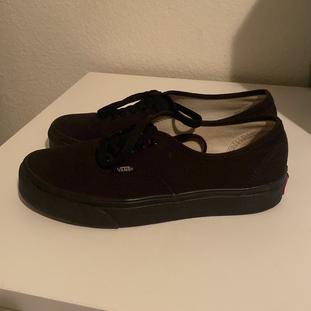 All black vans